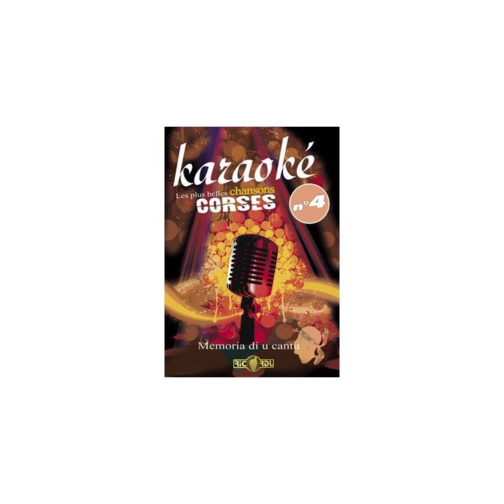 KARAOKE CORSE n°4 - Les plus belles chansons corses