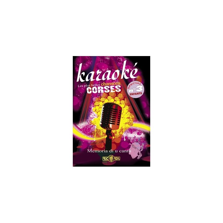 KARAOKE CORSE n°3 - Spécial enfants